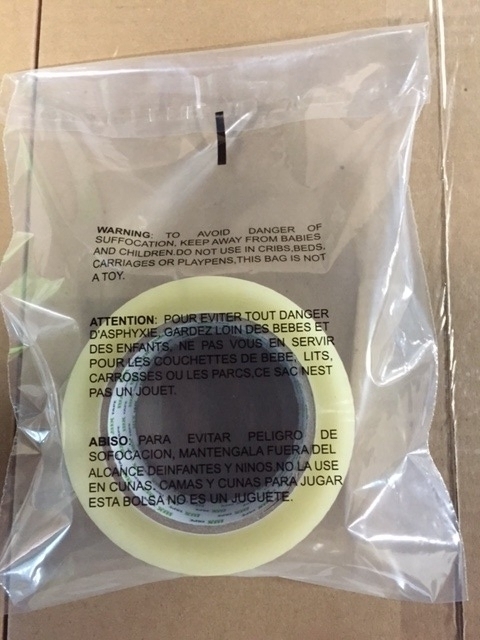 500 8×10 Self Seal Suffocation Warning Clear Poly Bags 1.5 mil Free Shipping