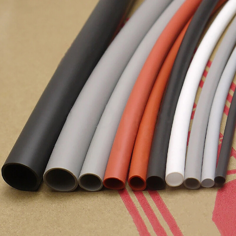 1.7:1 Flexible Silicone Heat Shrink Shrinkable Tube Tubing One Meter Dia 0.8-40