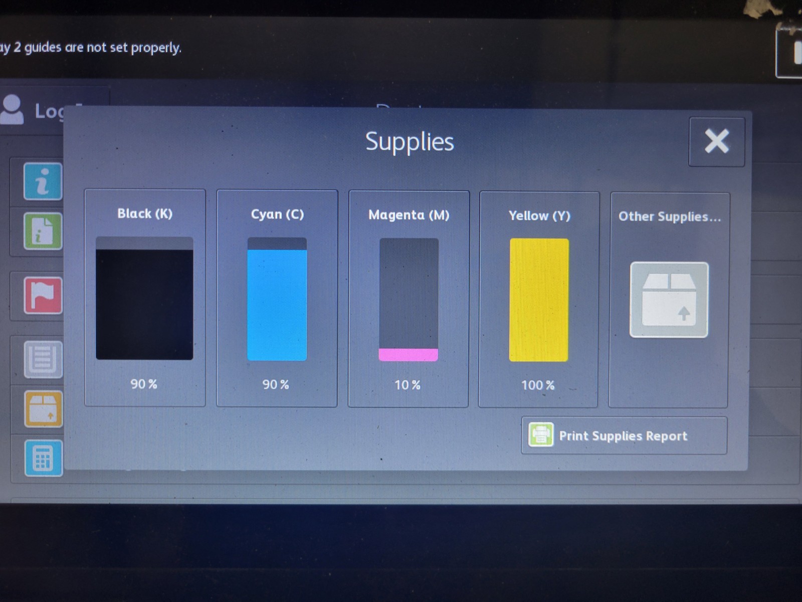 Xerox AltaLink C8035 Laser Color Printer Copier Scan Duplex 35PPM 12×18 25K
