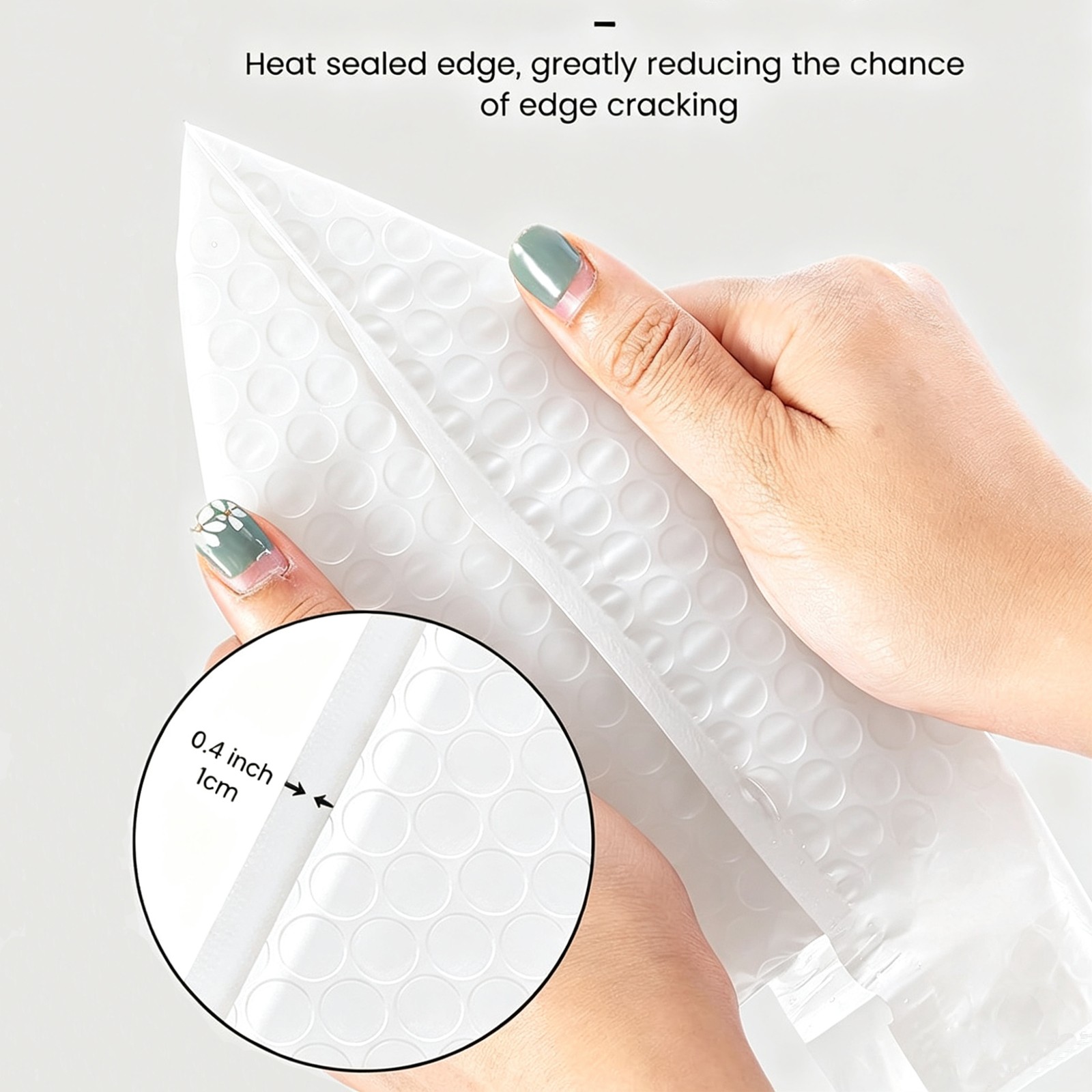Any Size Poly Bubble Mailers Shipping Mailing Padded Bags Bubble Envelopes White